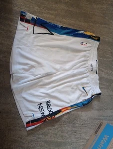 Pantalones Cortos de Baloncesto New York Nets Hombres Talla 38 Nike NBA Auténticos - Imagen 1 de 10