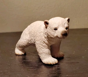 Schleich cucciolo di orso polare 2013 figura animale fauna artica giocattolo 14708 - Foto 1 di 9