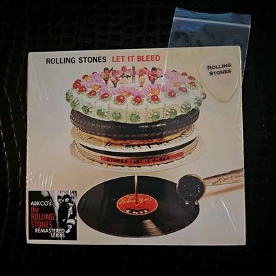 Rolling Stones - Let It Bleed Remastered - Digipak Brand New Sealed CD - W/Pick - Image 1 of 4