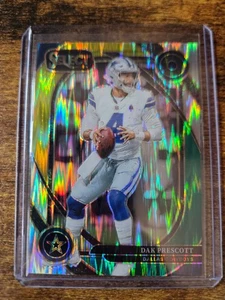2024 Select DAK Prescott Club Green & Yellow Prizm Shock #229 Dallas Cowboys - Bild 1 von 2