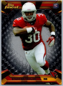 Scheda calcio 2013 Finest 122 Stepfan Taylor RC Arizona Cardinals - Foto 1 di 2