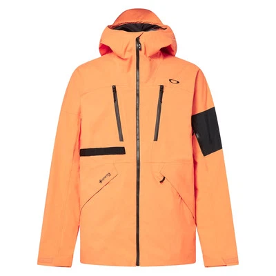 Oakley Bowls Gore-Tex Pro Shell Jacket 2024 in Blackout, Soft Orange - image 1 of 3