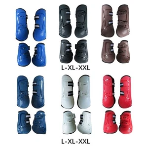 4Pcs Horses Boots Leg Guard Multifunction Lightweight Portable Comfortable Leg - Picture 1 of 120