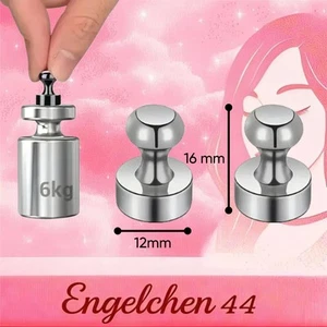 Imanes Cómodos 12x16mm Tablón de anuncios Imanes Taller Oficina Acero inoxidable Imán de neodimio - Imagen 1 de 10