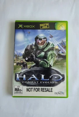 Halo Combat Evolved XBOX Original *PAL*  (Not For Resale) *Complete* - image 1 of 4