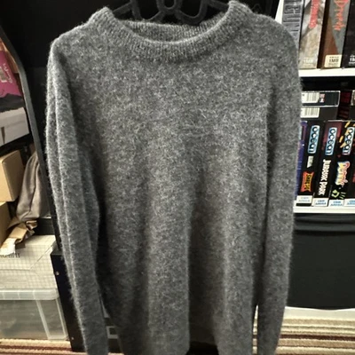 Oliver Spencer - Dark Grey -Jumper Size M- (baby alpaca , merino wool ) VGC - image 1 of 4