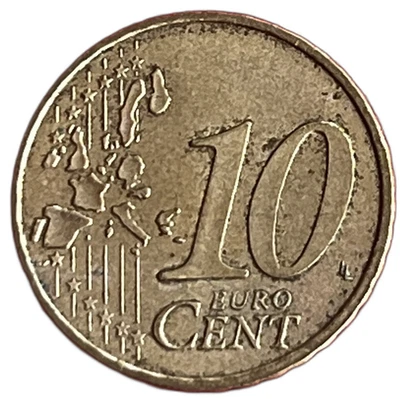 Portugal 10 Centavos de Euro KM# 763 - Moneda Foto 1 de 2