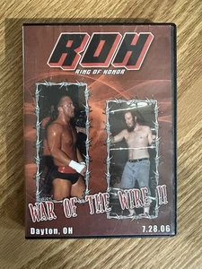 RING OF HONOR War of the Wire II 2 DVD 7.28.06 ROH WWE WWF ECW AEW NJPW PWG - Picture 1 of 3
