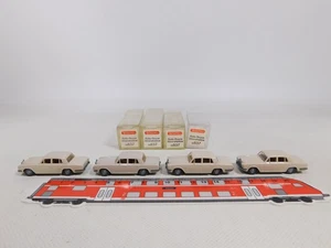 Cz421-0,5# 4x Wiking H0 1:87 12 837 Oldtimer Rolls-Royce Silvershadow Mint+Box - Picture 1 of 5