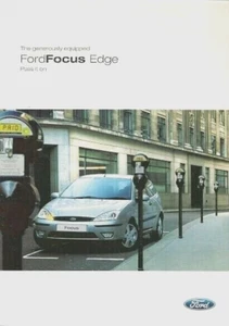 Ford Focus Edge Limited Edition 2004 UK Market Sales Brochure 1.6i TDCi - Picture 1 of 1