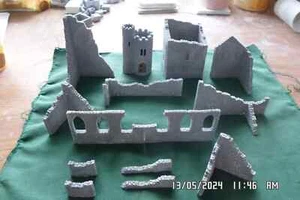 N Gauge Castle Tower Ruins - grey Normoyle Folly Castle Tower etc NEW - Picture 1 of 1