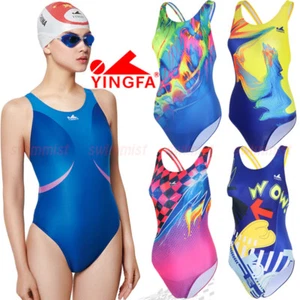 [DISCOUNT] YINGFA WOMEN'S GIRLS'S COMPETITION TRAINING RACING SWIMSUIT SWIMWEARS - Picture 1 of 20