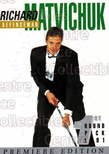 1991 Arena Draft Picks French #6 Richard Matvichuk - Image 1 of 1