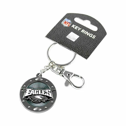 Philadelphia Eagles Keyring Impact Metal Keychain By Aminco Cover