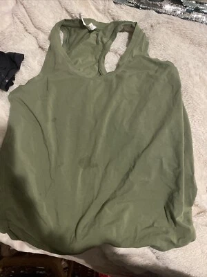 Lululemon Forest Green Tank Top- size 8 - Image 1 of 4