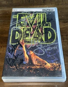 The Evil Dead PSP UMD Video Signed By Cast - Bruce Campbell & Others Autographed - Picture 1 of 12
