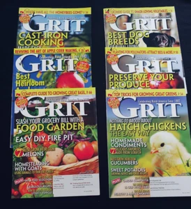 Grit Magazine Lot Of 6 - '14 FULL YEAR - Imagen 1 de 11
