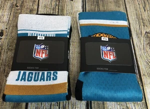 Neu ~ Rock Em Socken Jacksonville Jaguars NFL Crew Socken Jugend Football ~ 2 Paar - Bild 1 von 3