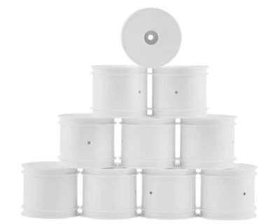 XRAY XT2 "Aerodisk" Stadium Truck Wheels (10) (White) [XRA329902] - Image 1 of 3