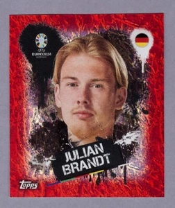 Julian Brandt Figur SWISS EDITION TOPPS UEFA EURO 2024 Sticker NEU NEUWERTIG - Bild 1 von 2