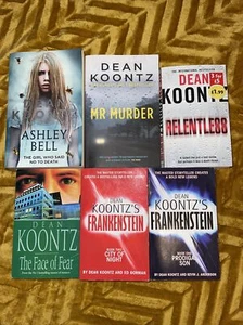 Dean Koontz book bundle X 6 Fantasy, Action, Horror, Mystery Free P&P (2) - Picture 1 of 6