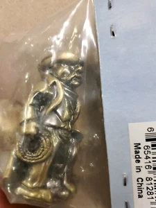 Sierra Lifestyles #681281 Western, Cowboy Know, Cabinet Hrdw Antique Brass NEW - Picture 1 of 4