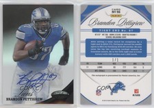 2012 Certified Mirror Black Signatures 1/1 Brandon Pettigrew #96 Auto