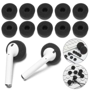 Comfortable Ear Pads Headphones Soft Foam Earphone Sponge Black Headset Cushion - Picture 1 of 12
