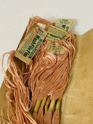 Antique FILO FLOSS Silk Embroidery Floss Sh. 993 Richardson’s~ ONE SINGLE SKEIN Cover