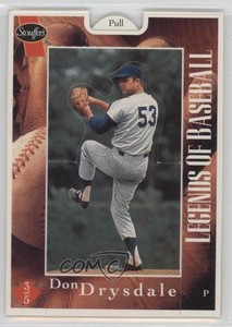 1995 Stouffers Legends of Baseball Pop-Ups Don Drysdale #3 HOF