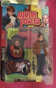 Austin Powers Scott Evil Action Figure 1999 Mcfarlane Toys 90s Series 2 NIP - Picture 1 of 1