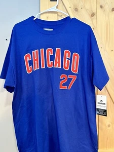 Chicago Cubs Men’s XL Cotton T-Shirt #27 Suzuki