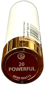 Essence Semi Matte Nude Lipstick, 20 Powerful - NEW - Picture 1 of 5