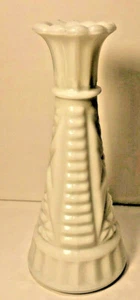 Vintage Milk White Glass vase farmhouse decor - Picture 1 of 6