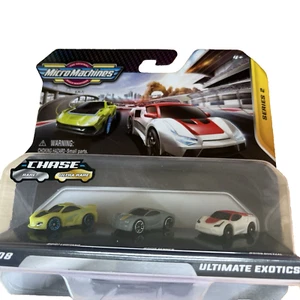 Micro Machines Series 2 Ultimate Exotics #08 Collectable Diecast 3 Vehicle Set - Picture 1 of 14