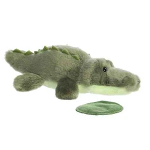 Aurora - Shoulderkins - 6.5" Kirk Alligator Adorable Stuffed Animal - Picture 1 of 6