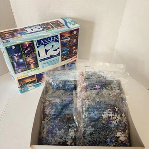 Christian Riese Lassen 6 versiegelte Puzzles Delfin Löwe Pferd Schildkröte Sealife Hawaii - Bild 1 von 9