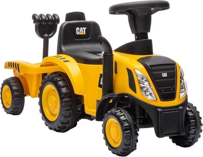 Primi Passi Trattore Cavalcabile per Bambini con Rimorchio Paletta e Rastrello i - Immagine 1 di 4