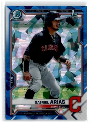 2021 BOWMAN CHROME SAPPHIRE 1ST GABRIEL ARIAS #BCP-89 - Image 1 of 2