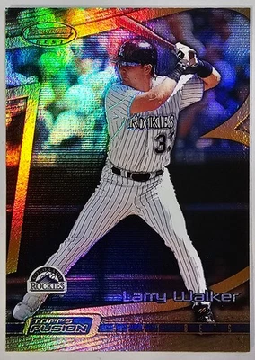 2001 Topps Fusion - Larry Walker #156 - Image 1 of 2