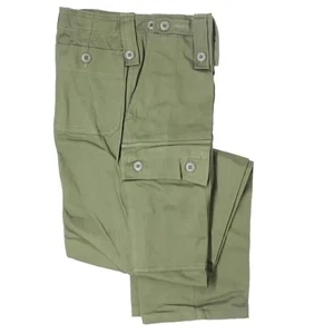 Cargo Army Combat Pants Kids Trousers Childrens Heavy Duty Cotton Olive Green - Picture 1 of 16