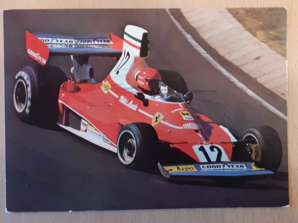 Niki Lauda, Formel 1, AK m. Orig. Unterschrift - Bild 1 von 1