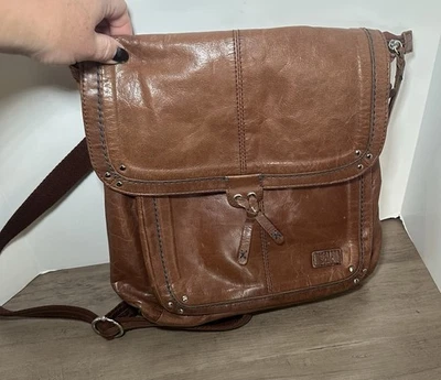 Mochila Bandolera Convertible The Sak Ventura Bolso de Cuero Marrón Foto 1 de 4