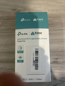 C-8. Kasa Smart WiFi Motion Sensor Switch, Single Pole, Needs Neutral Wire, 2.4G - Picture 1 of 3