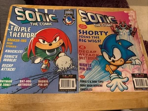 2 X Sega Sonic The Comic Issue No 69 & 90 - Picture 1 of 6