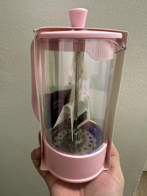 Paris Hilton Pink 8 Cup Coffee Press, NWT - Image 1 of 4