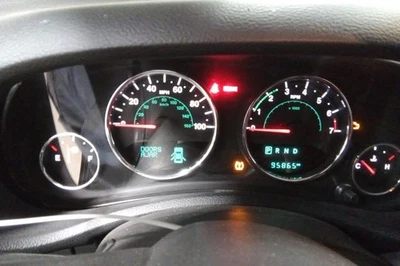 2015 Wrangler OE Speedometer Gauge Cluster 95K Miles Jeep - Image 1 of 4