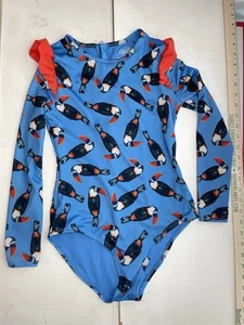 Outdoor Oasis Toucan One Piece Rashguard Size M 10/12 Excellent Cond - Picture 1 of 7