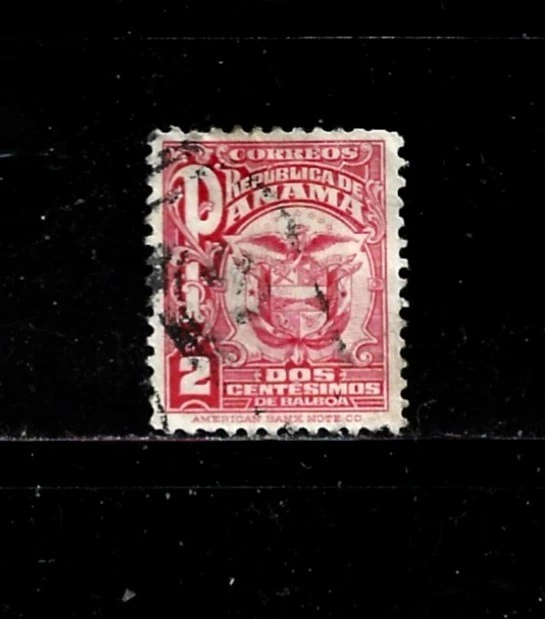 Sello de Panamá Scott # 236-2c-usado/VLH-NG-1924 Foto 1 de 1