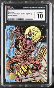 1994 Marvel Universe #125 Carnage CGC 10 ๐ - Picture 1 of 2